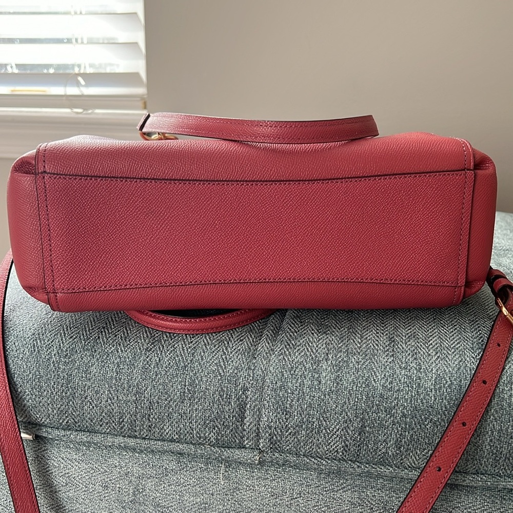Coach leather bag in pink - Picture 10 of 11